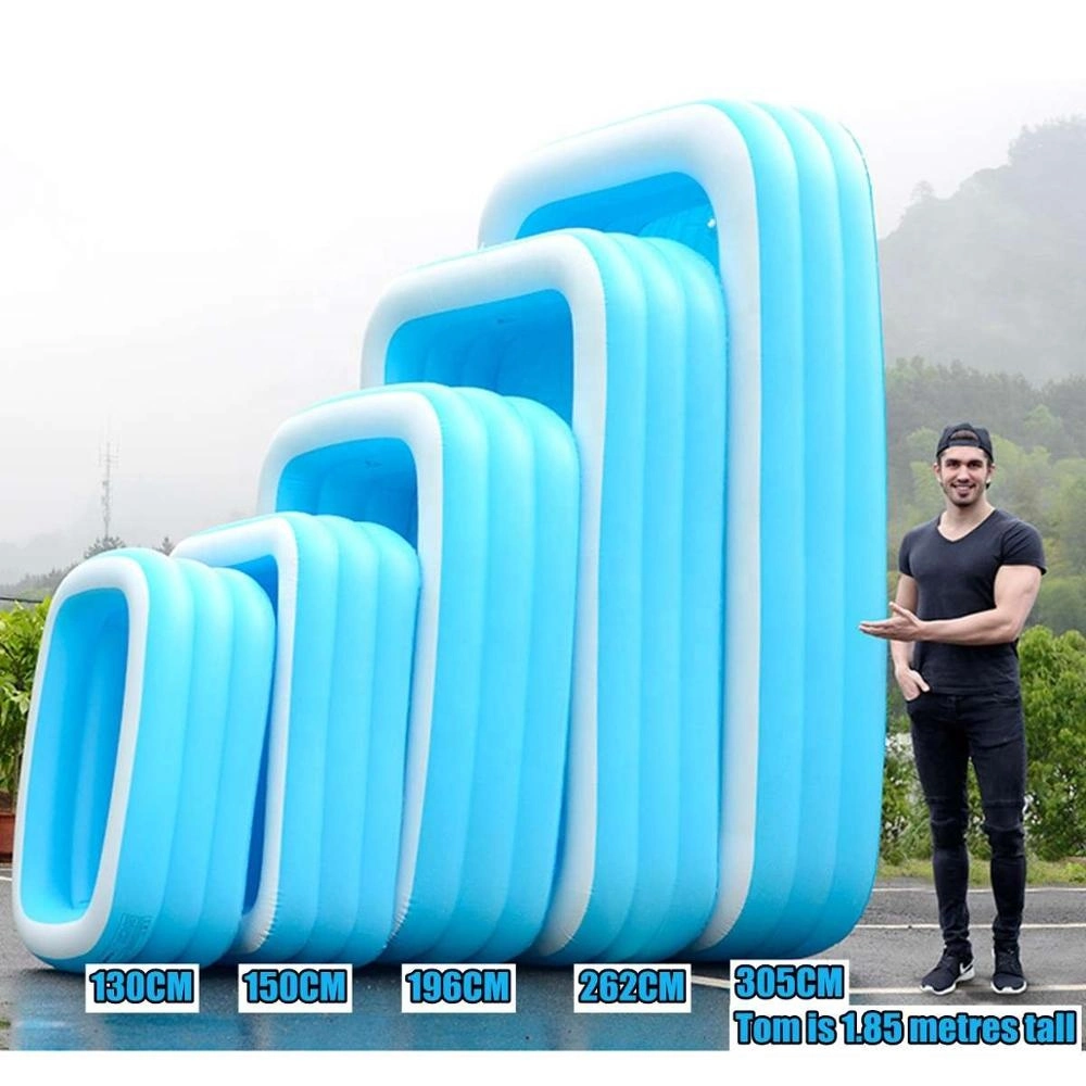 2022 Hot Product Outdoor Equipment 3 Ring Above Ground Garden SPA Large Inflatable Swimming Pool