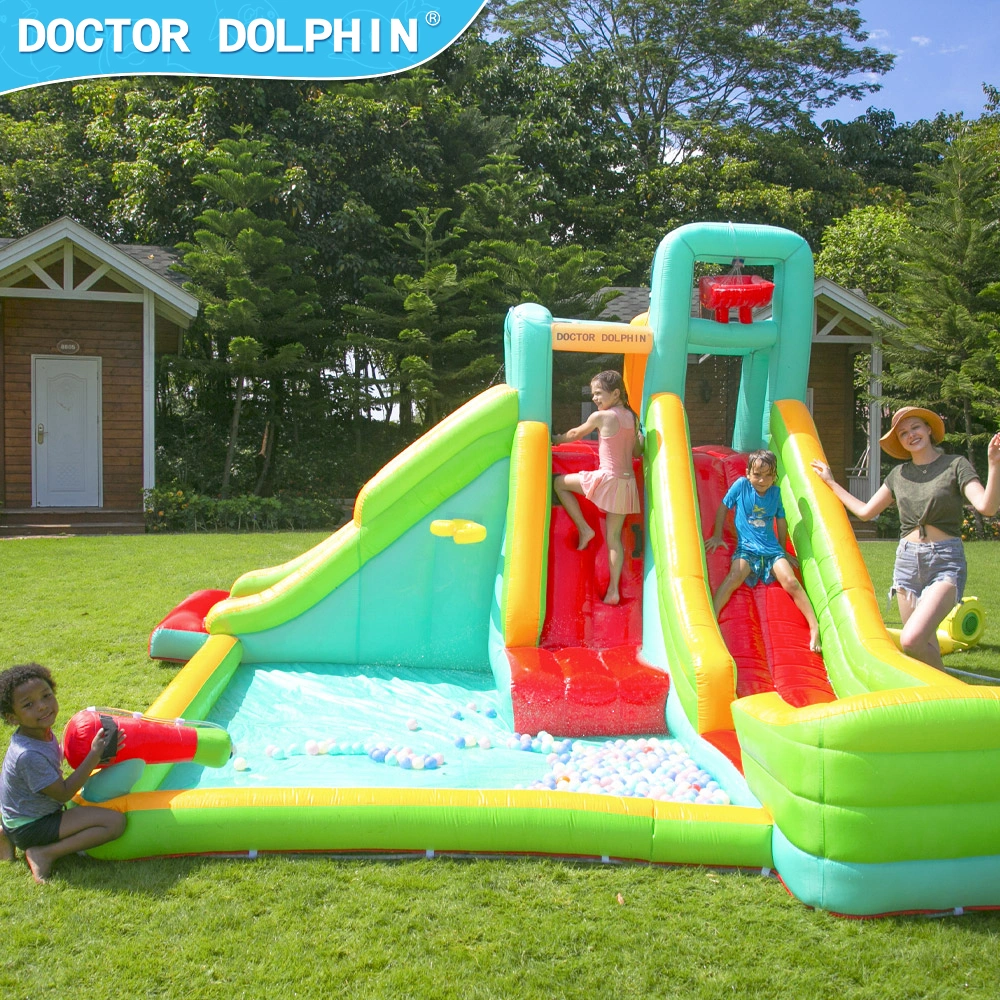 Hot Sale Cheap Commercial Giant Kids Jumping Bouncer House Combo Jumpoline Inflatable Bouncy Castle with Slide