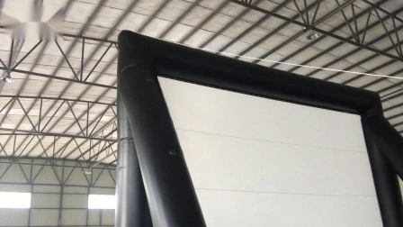 드라이브인 시네마 프로젝터용 40피트 풍선 TV 영화 스크린