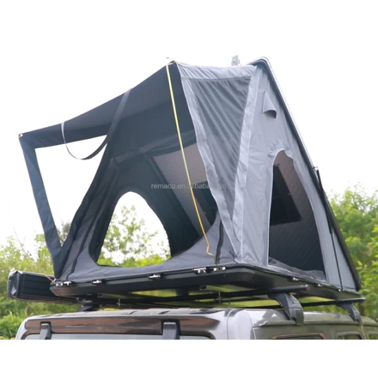캠핑 알루미늄 삼각형 하드 쉘 루프 텐트
